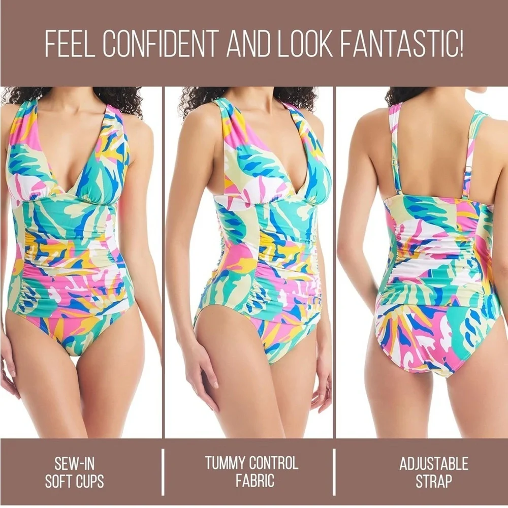 Beyond Control One Piece Swimsuit, Bathing Suit for Women with Tummy Control